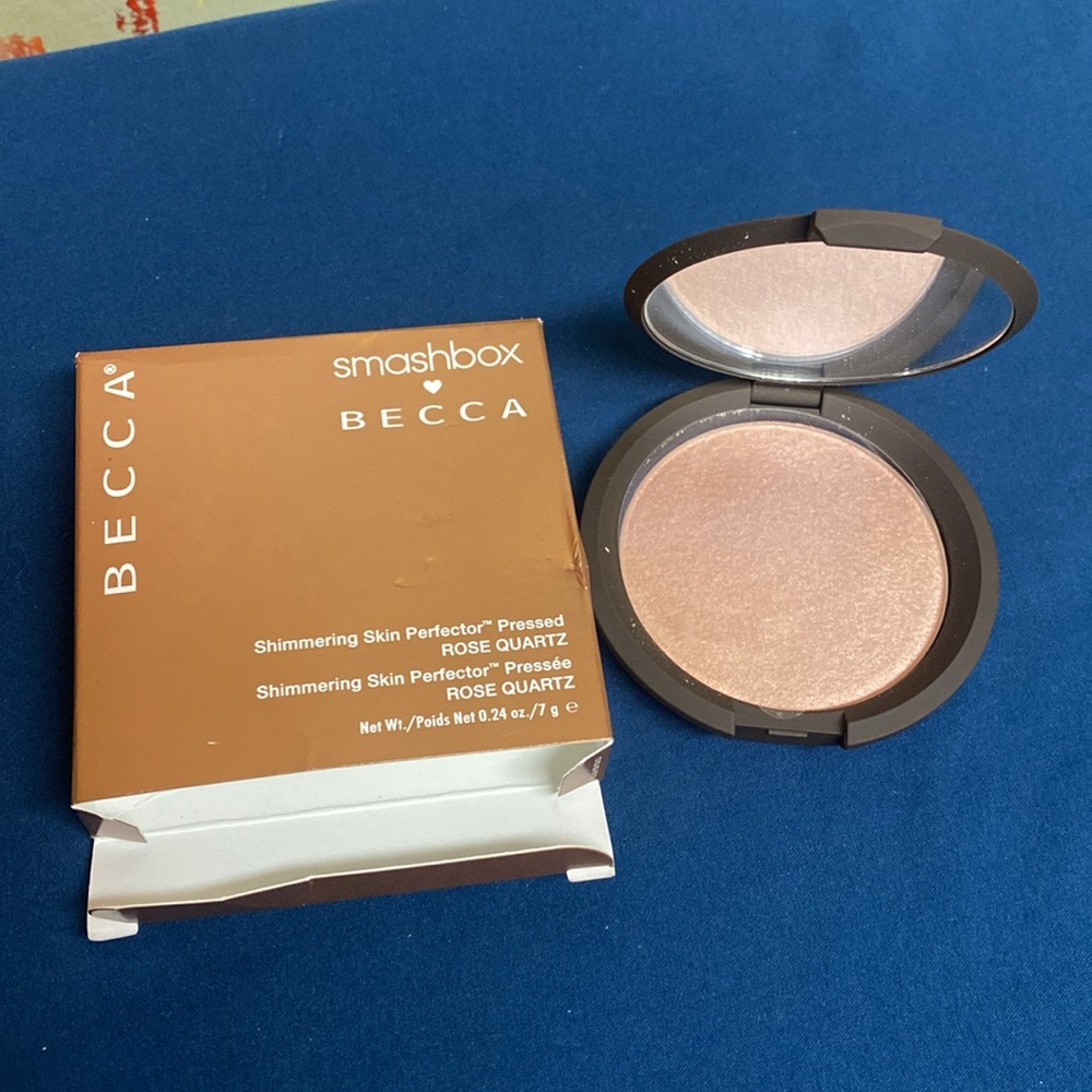 Smashbox and BECCA Shimmering Skin Perfector Pressed Highlighter